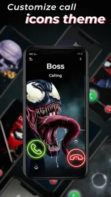 Call Screen Themes android App screenshot 2